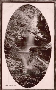 Vintage Postcard The Water-Fall Scenic Picturesque View