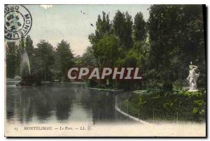 Old Postcard Montelimar Park