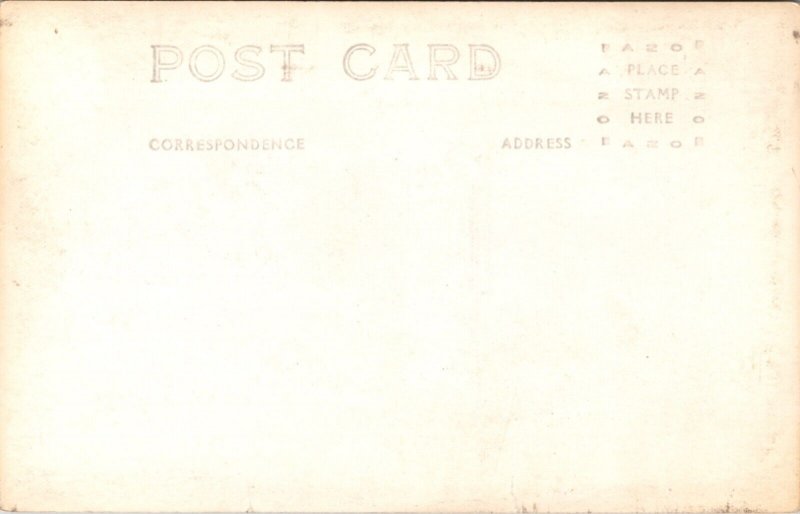 Real Photo Postcard The Log Cabin Maryland in North Kennebunkport, Maine