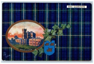 c1910 The Gordon Clan Gordon Castle Moray Scotland Oilette Tuck Art Postcard