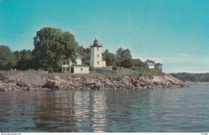 BEVERLY HARBOR, Massachusetts, 1950-1960s ; Hospital Point and Lighthouse