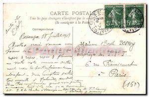 Old Postcard Besancon Island Malpas