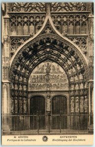 M-26932 Portico of the Cathedral Antwerp Belgium