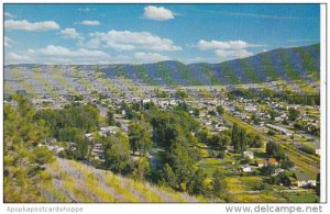 Aerial View Merritt British Columbia Canada