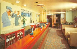 HARRISBURG, Pennsylvania PA  CAUCUS ROOM CAFE~LOUNGE Harrisburger Hotel Postcard