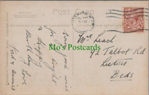 Genealogy Postcard - Leach - 92 Talbot Road, Luton, Bedfordshire  RF8006
