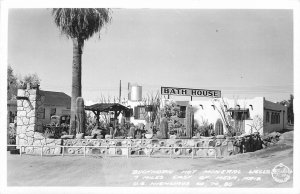 Postcard RPPC 1940s Buckhorn Hot Mineral Wells Bath House Arizona Mesa AZ24-2404