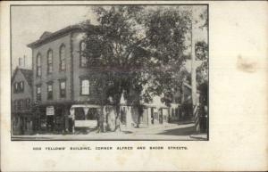 Boston? Odd Fellows Bldg Corner of Alfred & Bacon Streets c1905 Postcard