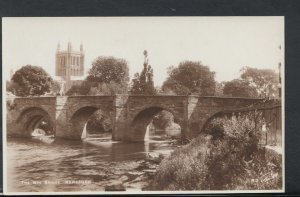 Herefordshire Postcard - The Wye Bridge, Hereford      RS9797