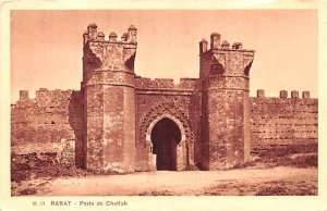 Porte de Chellah Morocco Postcard