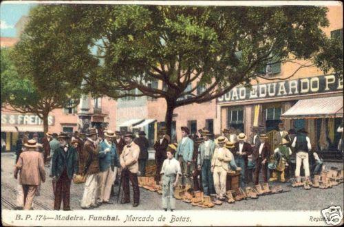 portugal, MADEIRA, Funchal, Mercado de Botas (1910s) 