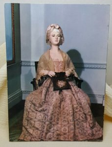 Martha Washington Dress Ladies Hall Smithsonian Vintage Postcard