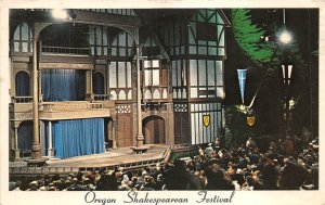 US6 USA Oregon Shakespearean festival Ashland 1967 JFK stamp postcard