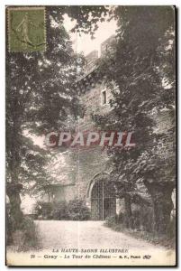 Old Postcard Gray Chateau La Tour Haute Saone Illustree