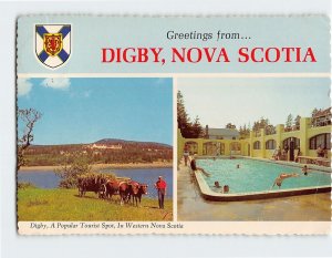 Postcard Greetings from . . . Digby, Canada