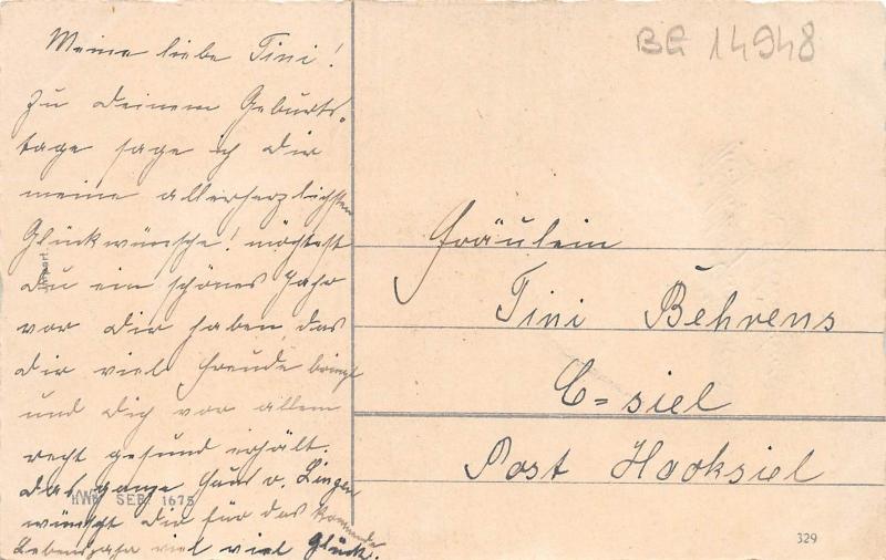 BG14948  geburtstag birthday flower germany