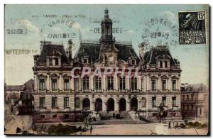 Vannes - L & # 39 Hotel de Ville - Old Postcard