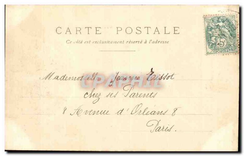 Postcard Old Paris Boulevard de la Madeleine