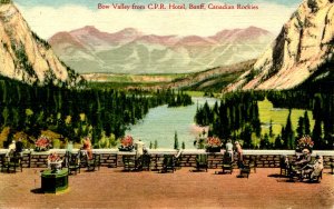 Canada - Alberta, Banff. Bow Valley from CPR Hotel