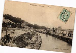 CPA VOUZIERS - L'Aisne - Le Port (241211)