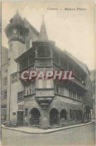 Old Postcard Colmar Pfister house