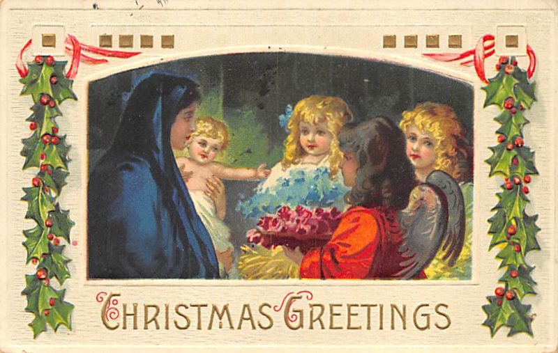 Christmas Postal used unknown 