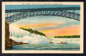 General View and Falls View Brisge,Niagara Falls,NY
