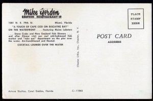 Florida MIAMI Interior - Mike Gordon Seafood Restaurant - Chrome