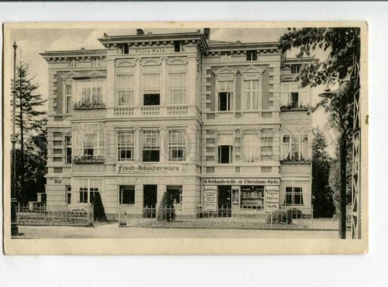 299918 Poland Swinoujscie GERMANY SWINEMUNDE Villa Meta Hotel Vintage postcard