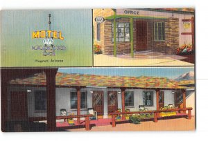 Flagstaff Arizona AZ Postcard 1930-1950 Nackard Inn Motel