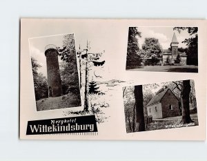 Postcard Berghotel Wittekindsburg, Germany