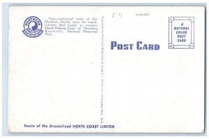 c1940 Scenic View Bad Lands Buttes Medora North Dakota Northern Pacific Postcard