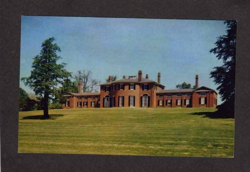 MA Governor Christopher Gore Place House Waltham Mass Massachusetts Postcard