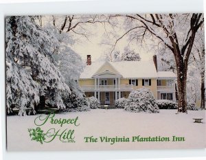 Postcard Prospect Hill Plantation Inn Virginia USA