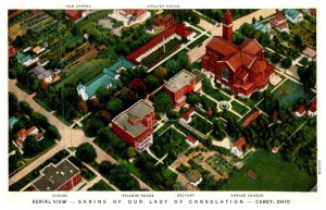 Ohio  Carey , Aerial View Shrine of our Lady of Consolation