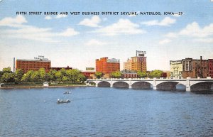 Fifth Street Bridge West Business District Waterloo, Iowa  