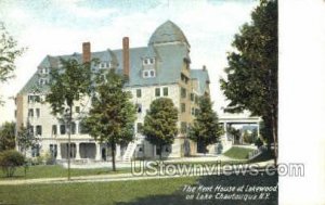 The Kent House in Chautauqua Lake, New York