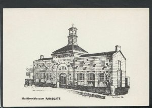 Kent Postcard - Pencil Drawing of The Maritime Museum, Ramsgate   T4499