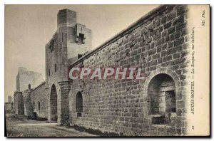 Old Postcard Acute Dead Remparts inside view