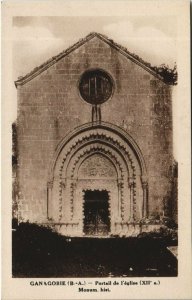 CPA Ganagobie portal of the Church (1208480) 