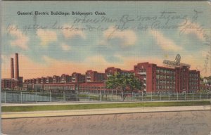 Postcard General Electric Buildings Bridgeport CT