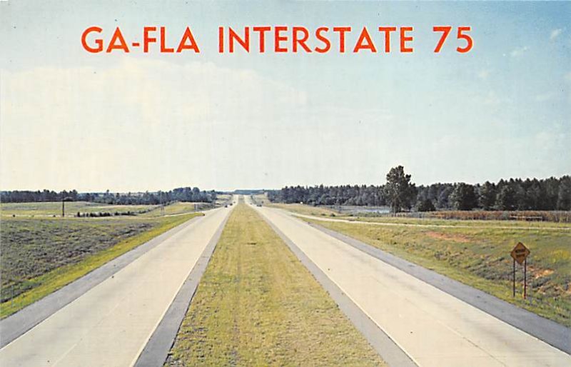 Ga-Fla Interstate 75 Superhighway Interstate FL