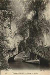 CPA GRESY-sur-AIX Gorges de Sierroz (1191247)