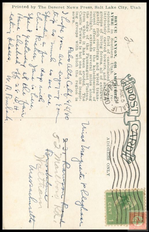 Bryce Canon, Southern Utah