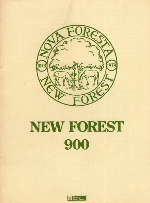 New Forest 1970s Directory Souvenir Guide Map Book