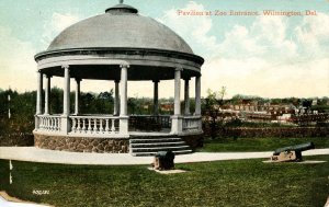 DE - Wilmington. Pavilion at Zoo Entrance.  (damaged)