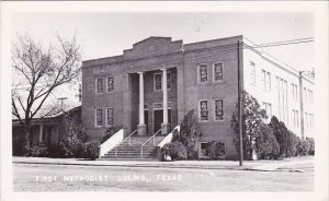 Texas Luling First Methodist Church Real Photo