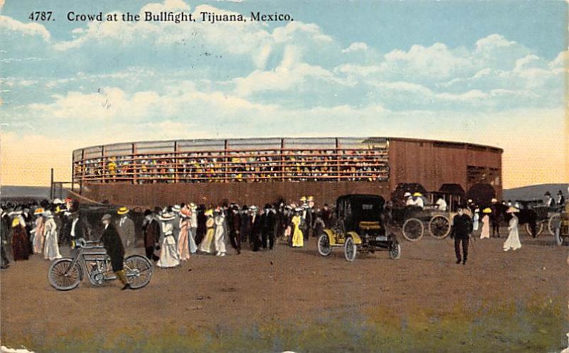 Tijuana, Mexico, Bull Fighting 1917 