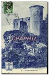 Old Postcard Falaise Chateau