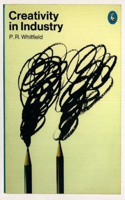 PR Whitfield Creativity In Industry 1975 Book Postcard